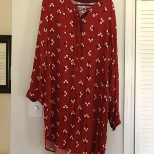 Old navy button down dress medium